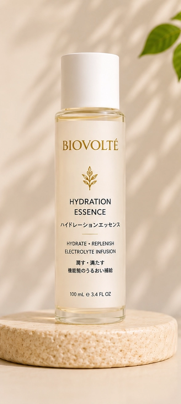 BIOVOLTÉ Hydration Essence with electrolytes and mushroom complex